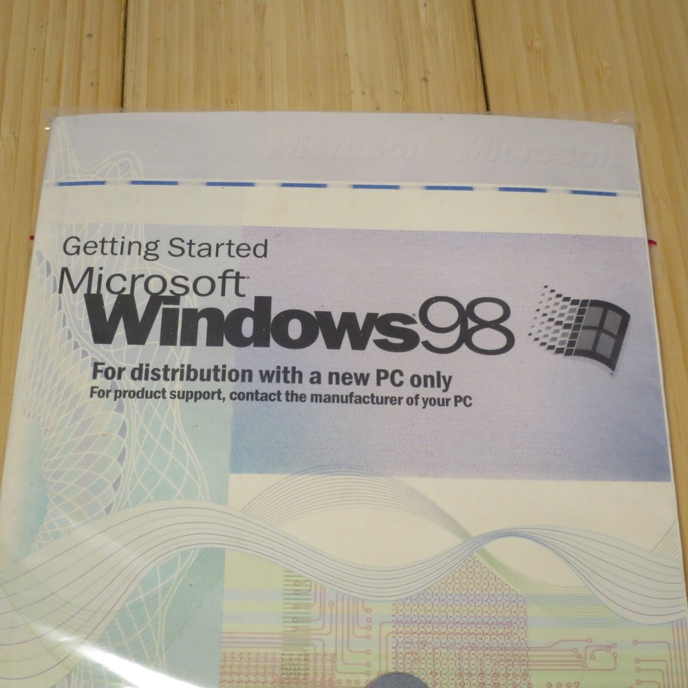 Microsoft X03-66598 Windows 98 - COA & Manual only (NO CD) - 07 - Picture 2 of 4